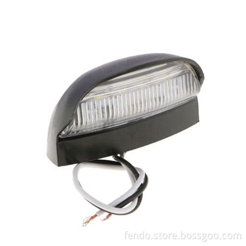 Waterproof 10-30V Car Number Plate LED Lights